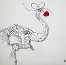 HeartFlow Olifant van Helma van der Zwan thumbnail