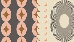 70s Retro boho kunst IV