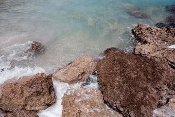 Zeekust op Curaçao