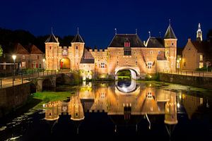 Nachtaufnahme Koppelpoort Amersfoort