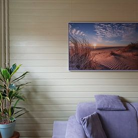 Customer photo: Dutch Seascape by Alex Hiemstra, on canvas
