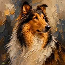 Schottischer Collie von Johannas Art Creations