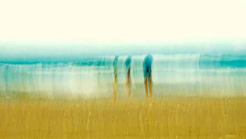 Trois à la plage II par Kirsten Warner