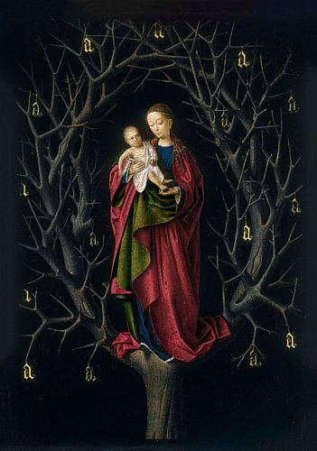 De Maagd van de droge boom, Petrus Christus