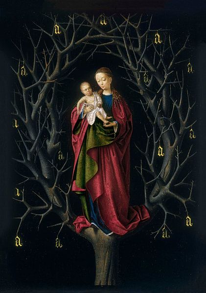 The Virgin of the dry Tree, Petrus Christus by Masterful Masters