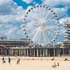 Reuzenrad op De Pier bij Scheveningen van Peter Apers