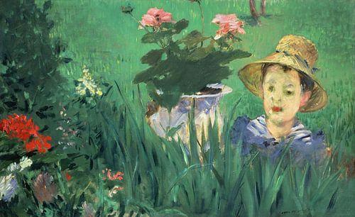 Jongen in Bloemen (Jacques Hoschedé), Édouard Manet