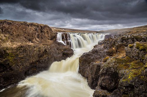 Waterfall in Iceland