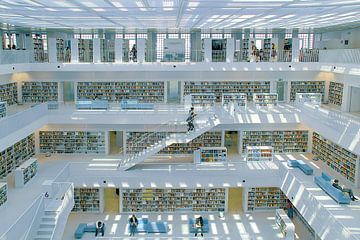 Library Stuttgart by Patrick Lohmüller