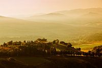 Toscane zonsopkomst