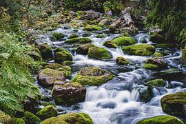 Njupeskar Waterfall Sweden by Sonny Vermeer