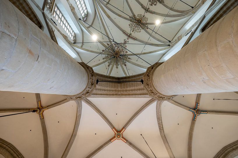 Plafond de la Grote Kerk Dordrecht par Ilse de Deugd