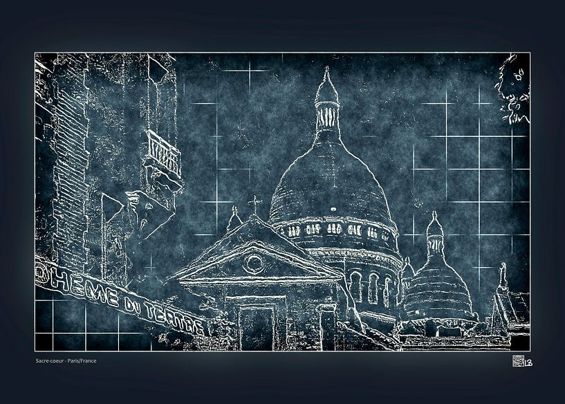 Basilika Sacre coeur von Leopold Brix