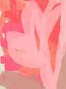 Großes Rosa. Moderne abstrakte Kunst. von Dina Dankers Miniaturansicht
