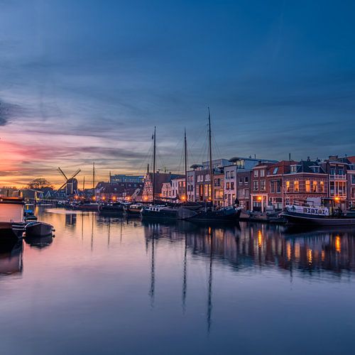 Sunset in Leiden