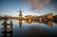 Gezicht op molen de Adriaan