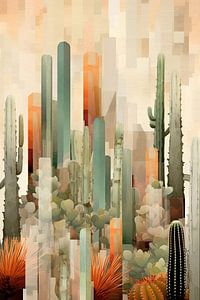 Cactus abstrait