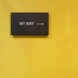My Way → Décoration murale graphique sur Natasja Haandrikman