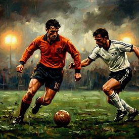 Niederlande gegen Deutschland – eine Fußballrivalität von Jan Keteleer