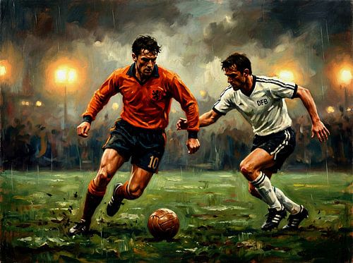 Nederland tegen Duitsland: een voetbalrivaliteit
