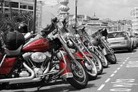Harley Davidson Red Roadking Evo