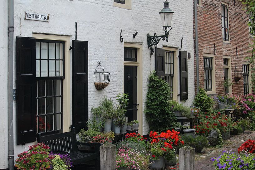 Classic streetview in Elburg par Clicksby JB