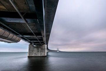 De Oresund brug een vernuftige verbinding tussen Zweden en Denemarken