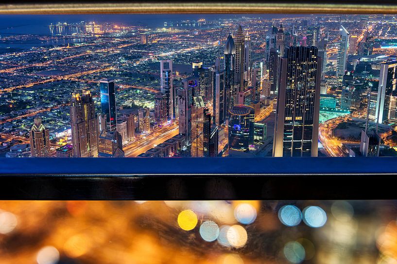 Vue de Dubaï depuis Burj Khalifa par Stefan Schäfer