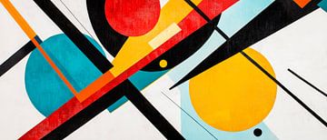 Abstract geometric composition by Poster Art Shop