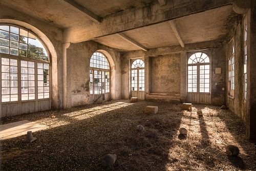 Verlaten Serre in Verval.