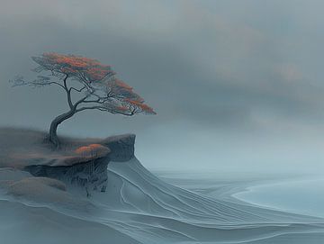 Nature’s Serenity at the Coast van Karina Brouwer