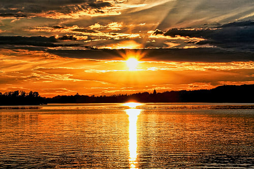 Stille im Gold