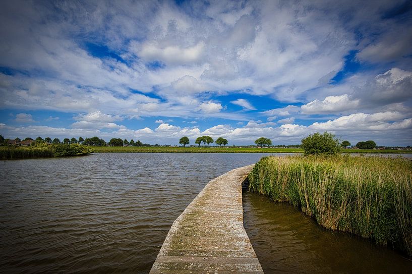 view over the Wogmeer polder by peterheinspictures