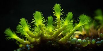 The Dance of Echinodorus Tenellus (underwater plant) by Surreal Media