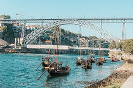 Port ships in Porto by Bastiaan’s shop