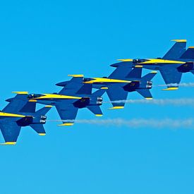 Blue Angels Formation Fly By van Bob de Bruin