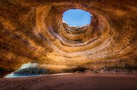 Bengali cave with beach in Algarve. by Voss Fine Art Fotografie thumbnail