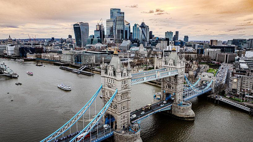 Skyline London Tower Bridge von Jonny Roensch