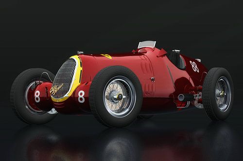 Alfa Romeo 8c driekwart zicht