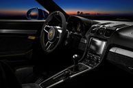 Porsche GT4 Innenraum Sonnenuntergang von Maikel van Willegen Photography Miniaturansicht