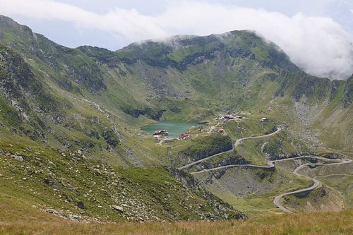 Der Gipfel des Transfagarasan in Rumänien