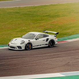 Porsche GT3 RS en action sur Jaimy van Asperen