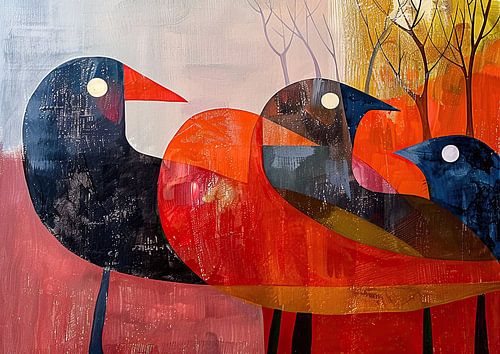 Bird Abstract | Portrait