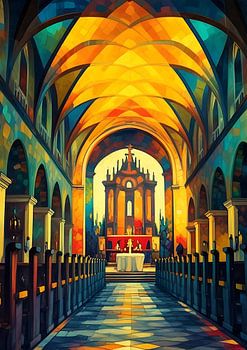 Himmlische Vision: Das Herz der Basilika Weingarten