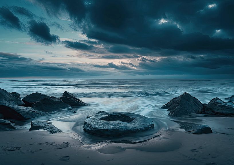 Marine Vortex at Twilight by Grégoire Auger