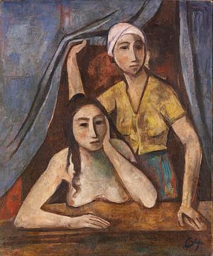 Karl Hofer, À la fenêtre, 1922