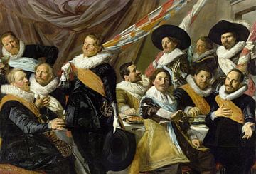 Banquet of the Officers of the St George Civic Guard, Frans Hals