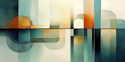 Modern abstracte vormen