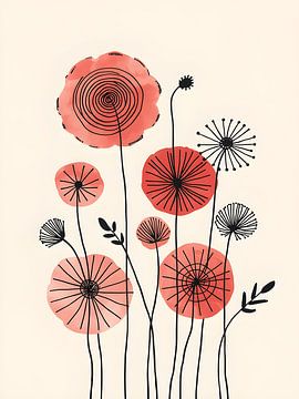 rosa Blume von Giandra Safaraz