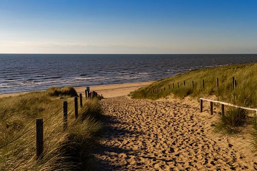 Toegang tot het strand